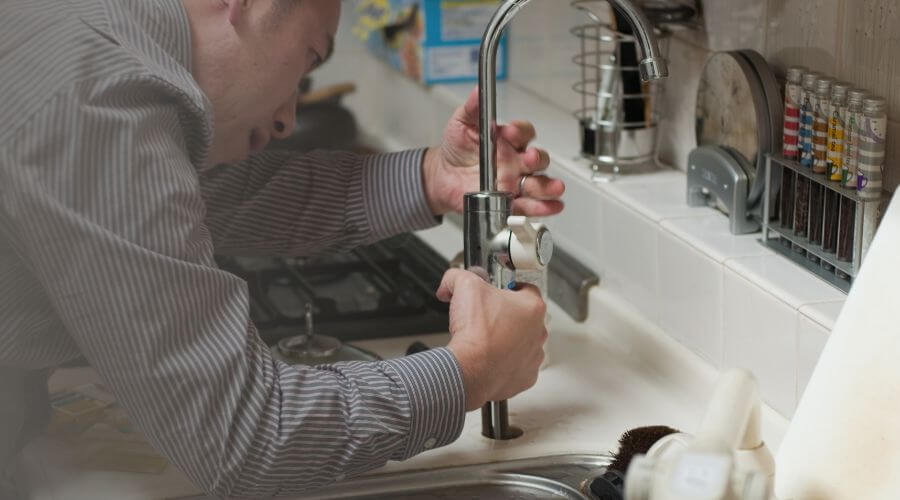 Professional sink repair in Grissom Arb, IN
